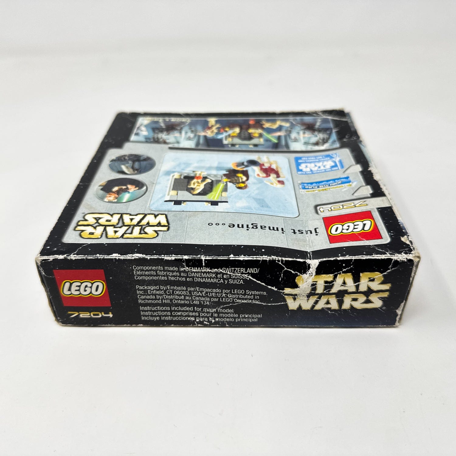 Vintage Lego Star Wars Lego Boxed Lego 7204 Jedi Defense II (2002 Retired) - Sealed