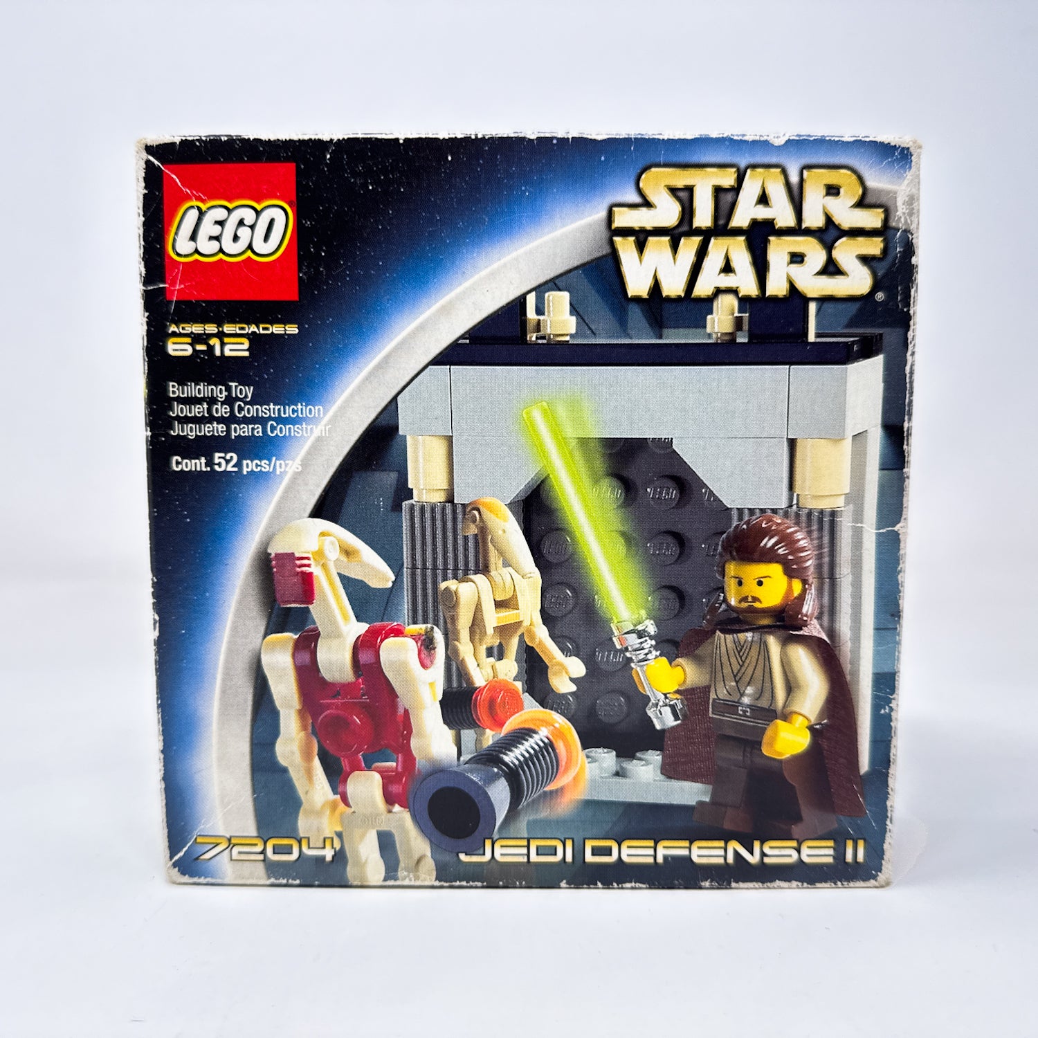 Vintage Lego Star Wars Lego Boxed Lego 7204 Jedi Defense II (2002 Retired) - Sealed