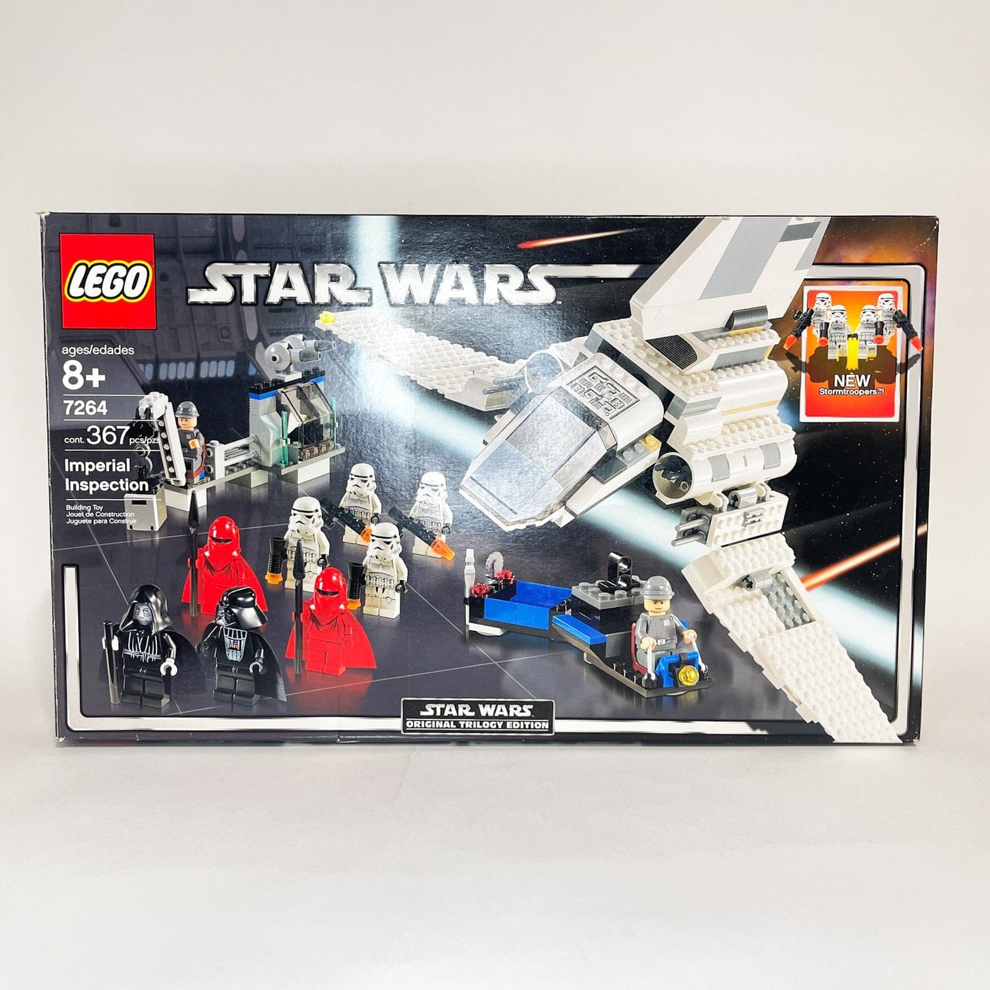 Vintage Lego Star Wars Lego Boxed Lego 7264 Imperial Inspection (2005 Retired) - Complete w/ Box