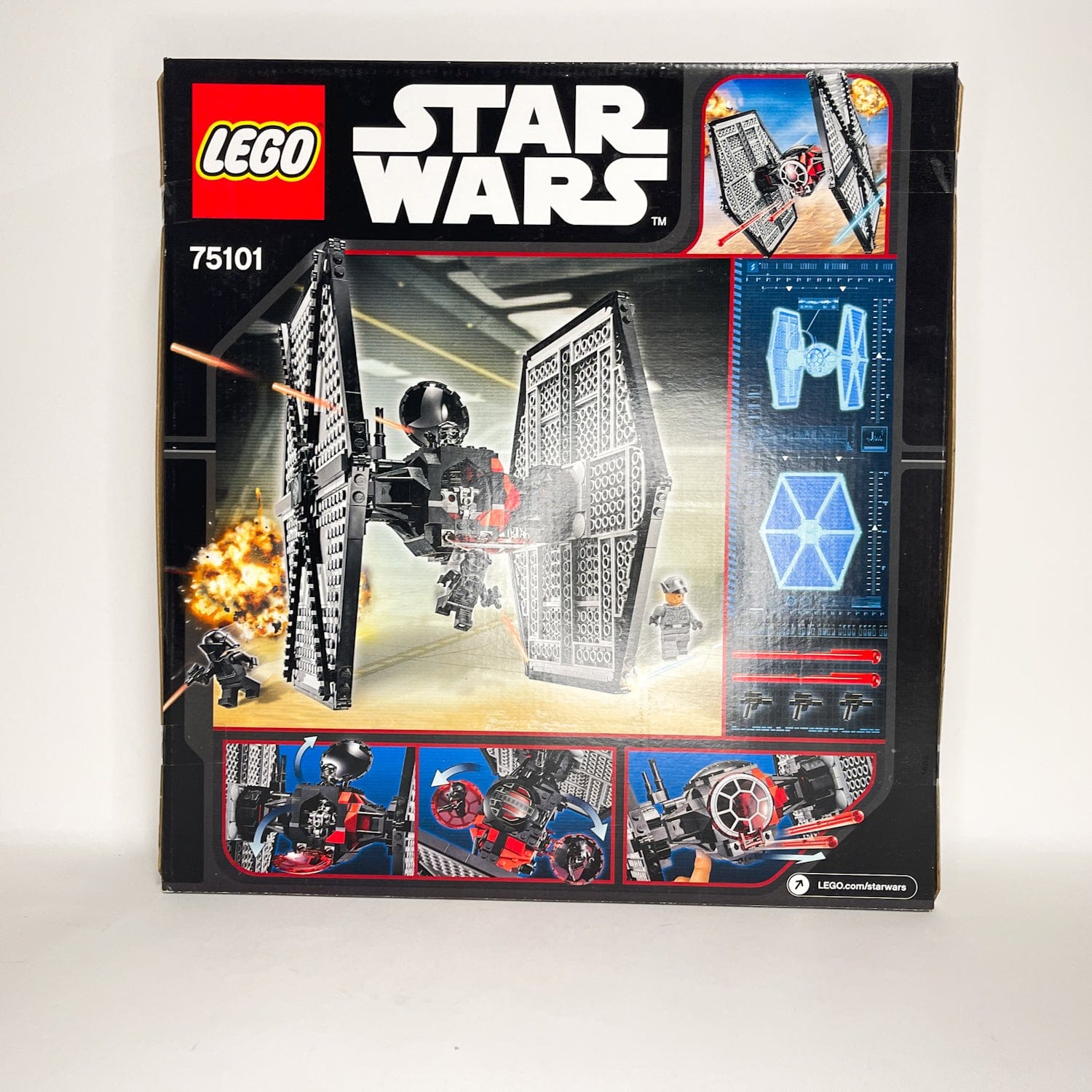 Vintage Lego Star Wars Lego Boxed Lego 75101 First Order Special Forces TIE Fighter (2015 Retired) - Sealed