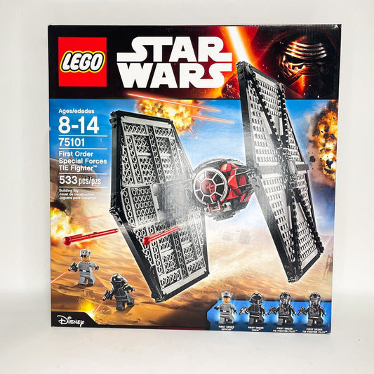 Vintage Lego Star Wars Lego Boxed Lego 75101 First Order Special Forces TIE Fighter (2015 Retired) - Sealed
