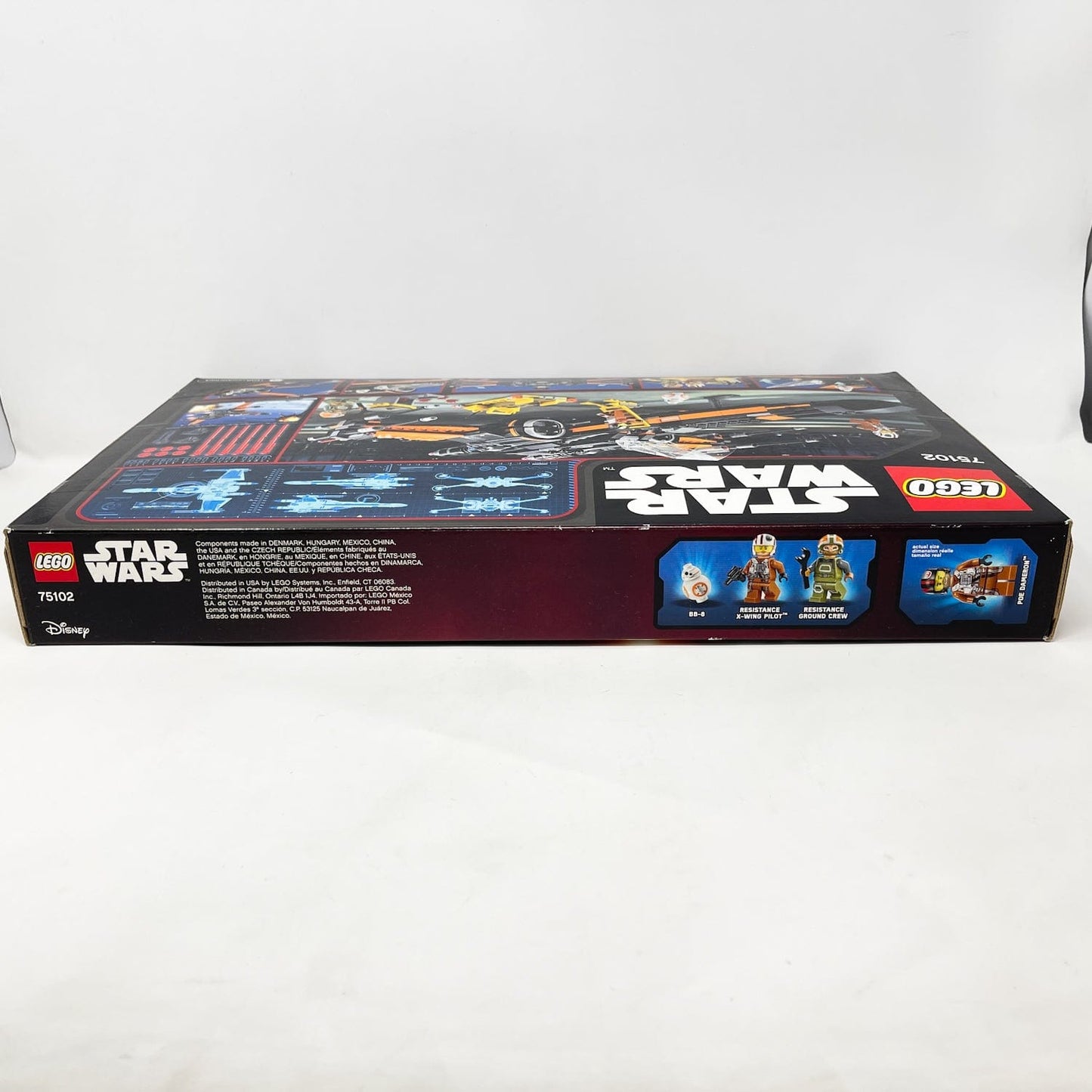 Vintage Lego Star Wars Lego Boxed Lego 75102 Poe's X-Wing (2015 Retired) - Sealed