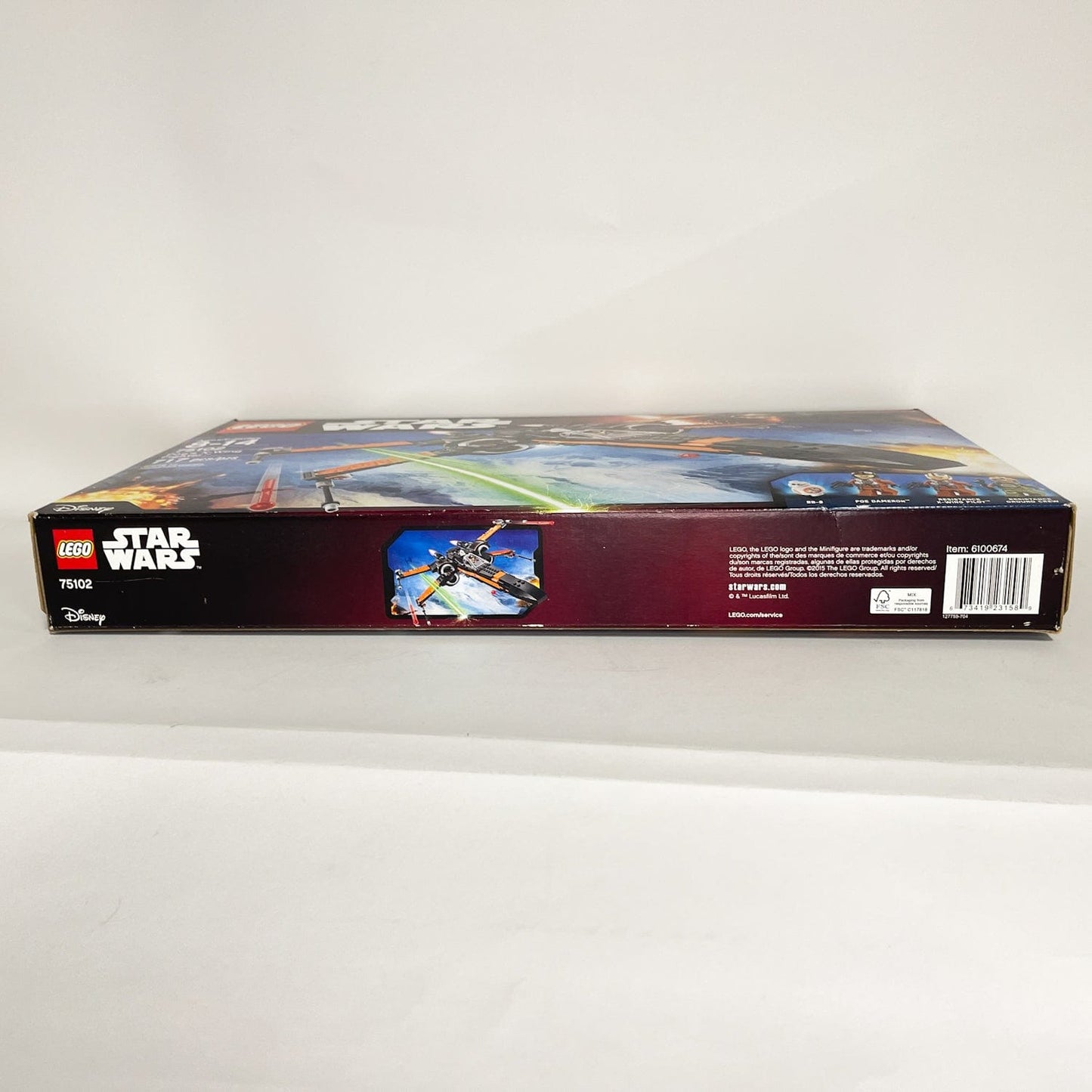 Vintage Lego Star Wars Lego Boxed Lego 75102 Poe's X-Wing (2015 Retired) - Sealed