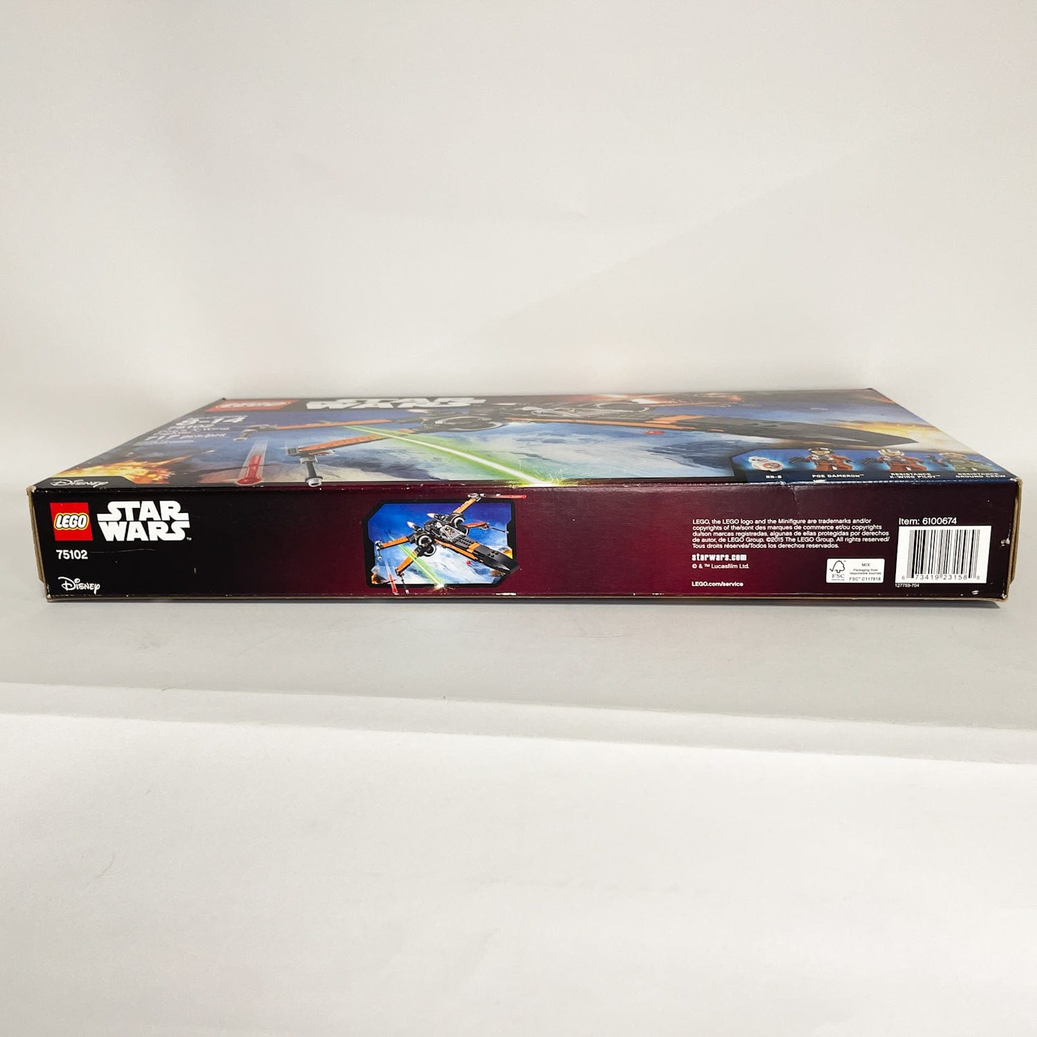 Vintage Lego Star Wars Lego Boxed Lego 75102 Poe's X-Wing (2015 Retired) - Sealed