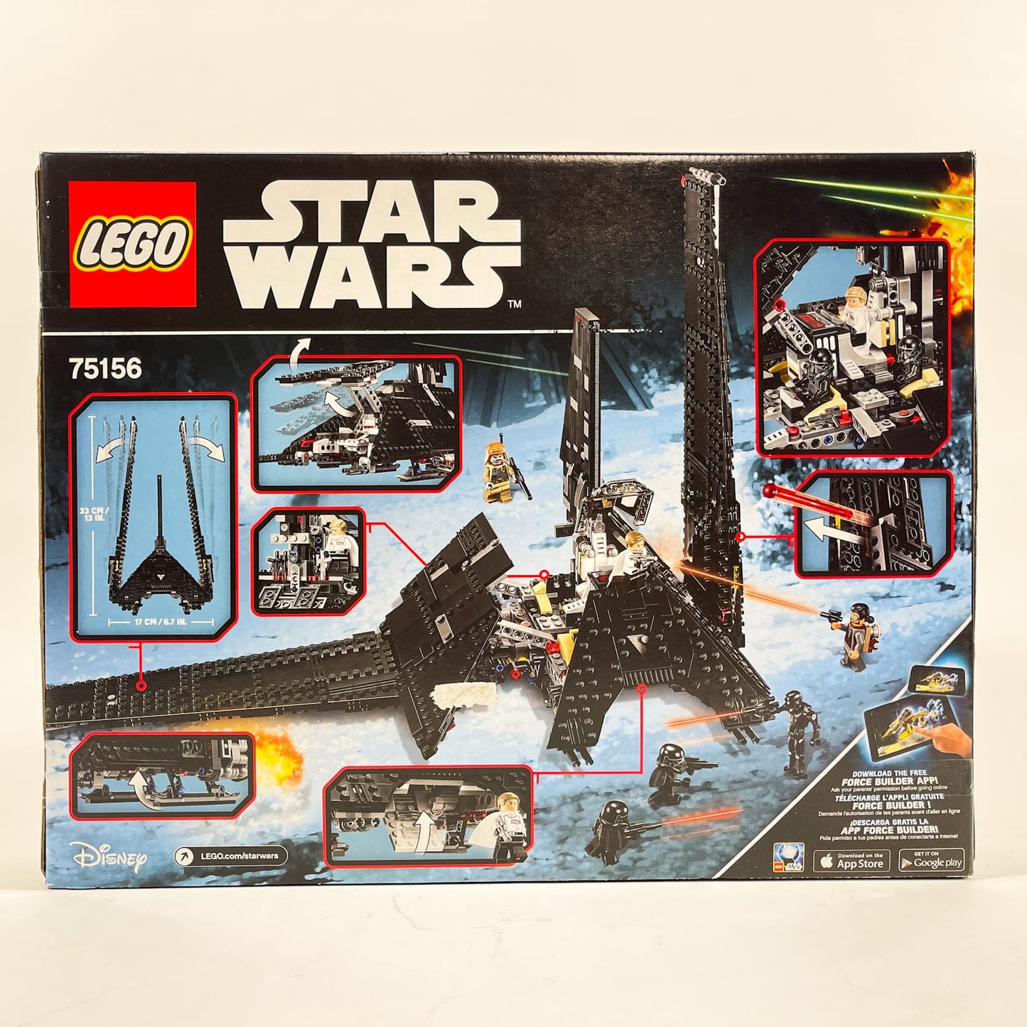 Vintage Lego Star Wars Lego Boxed LEGO 75156 Krennic's Imperial Shuttle - Star Wars (2016 Retired) - Sealed