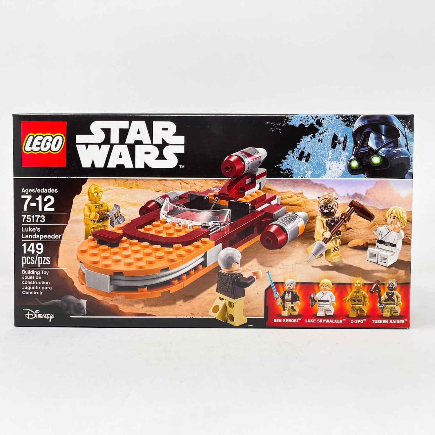 Vintage Lego Star Wars Lego Boxed Lego 75173 – Luke’s Landspeeder (2017, Retired)