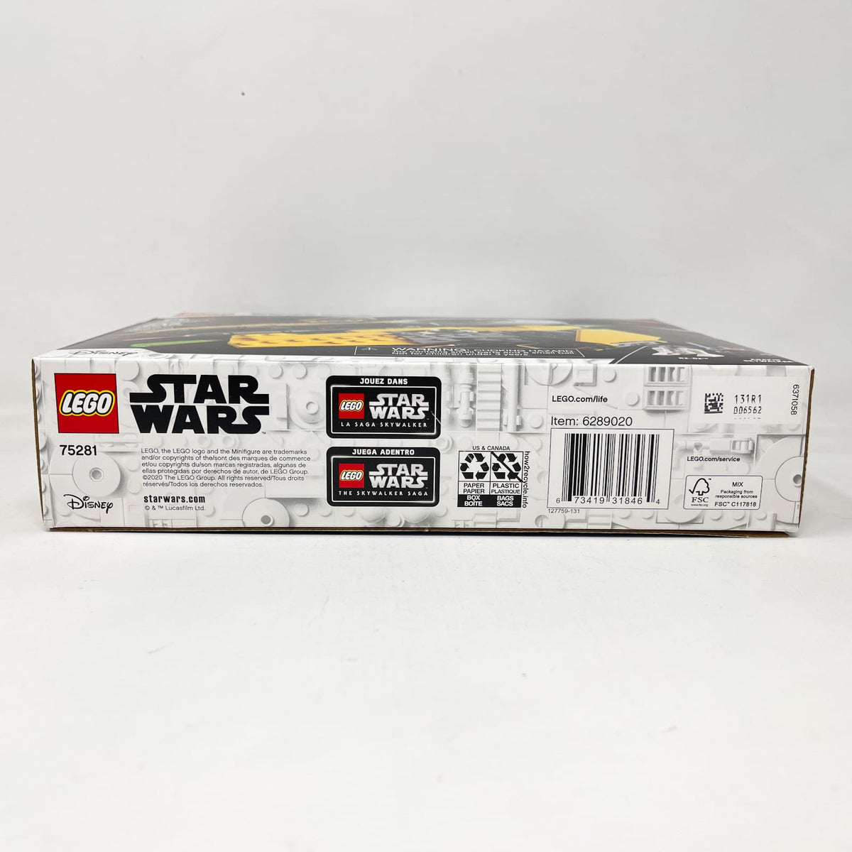 Vintage Lego Star Wars Lego Boxed Lego 75281 - Anakin's Jedi Interceptor (Retired)