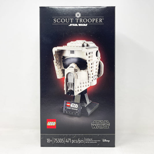 Vintage Lego Star Wars Lego Boxed Lego 75305 Scout Trooper Helmet (2021) - Sealed
