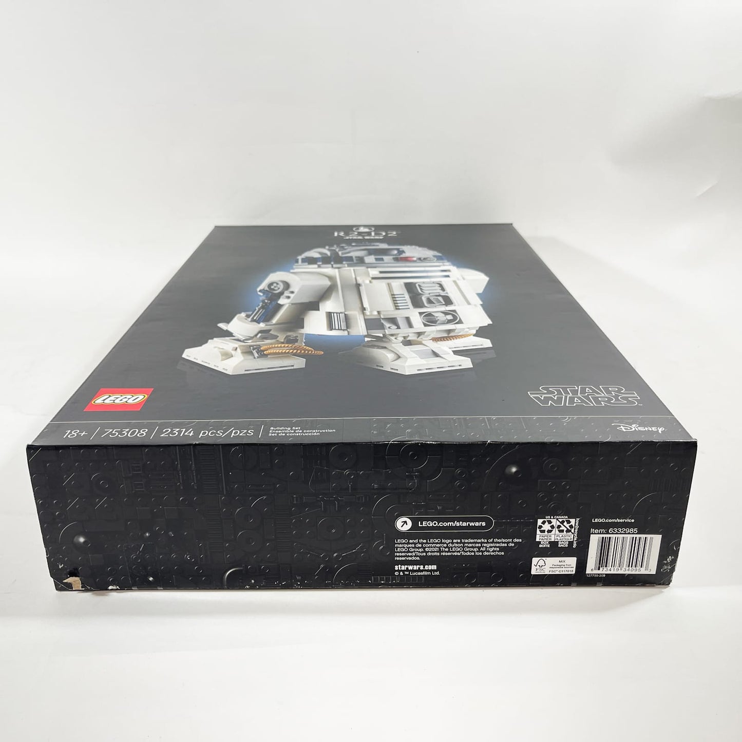 Vintage Lego Star Wars Lego Boxed Lego 75308 R2-D2 - Sealed (2021)