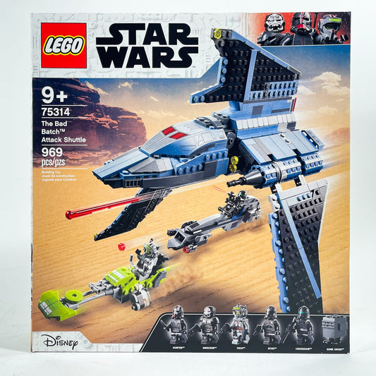 Vintage Lego Star Wars Lego Boxed Lego 75314 The Bad Batch Attack Shuttle (2021) - Sealed