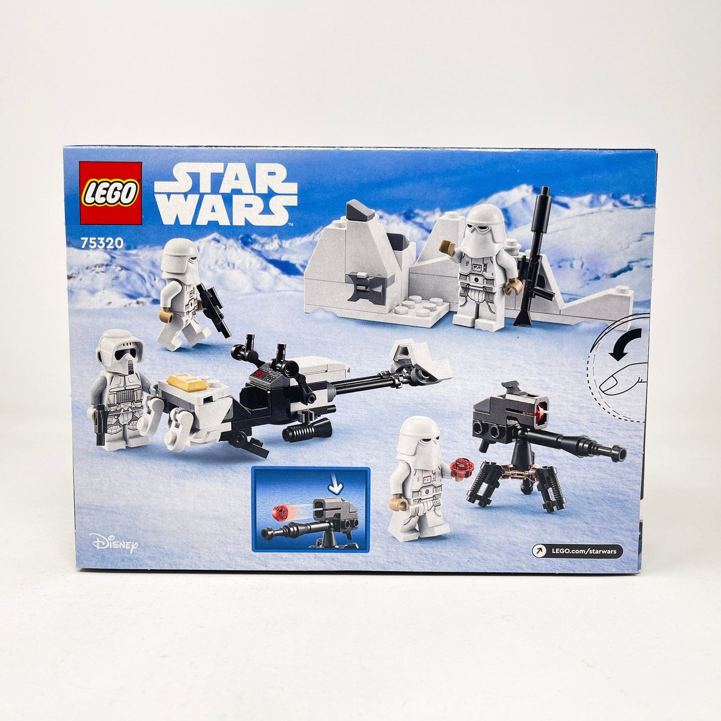 Vintage Lego Star Wars Lego Boxed Lego 75320 - Snowtrooper Battle Pack (Retired)