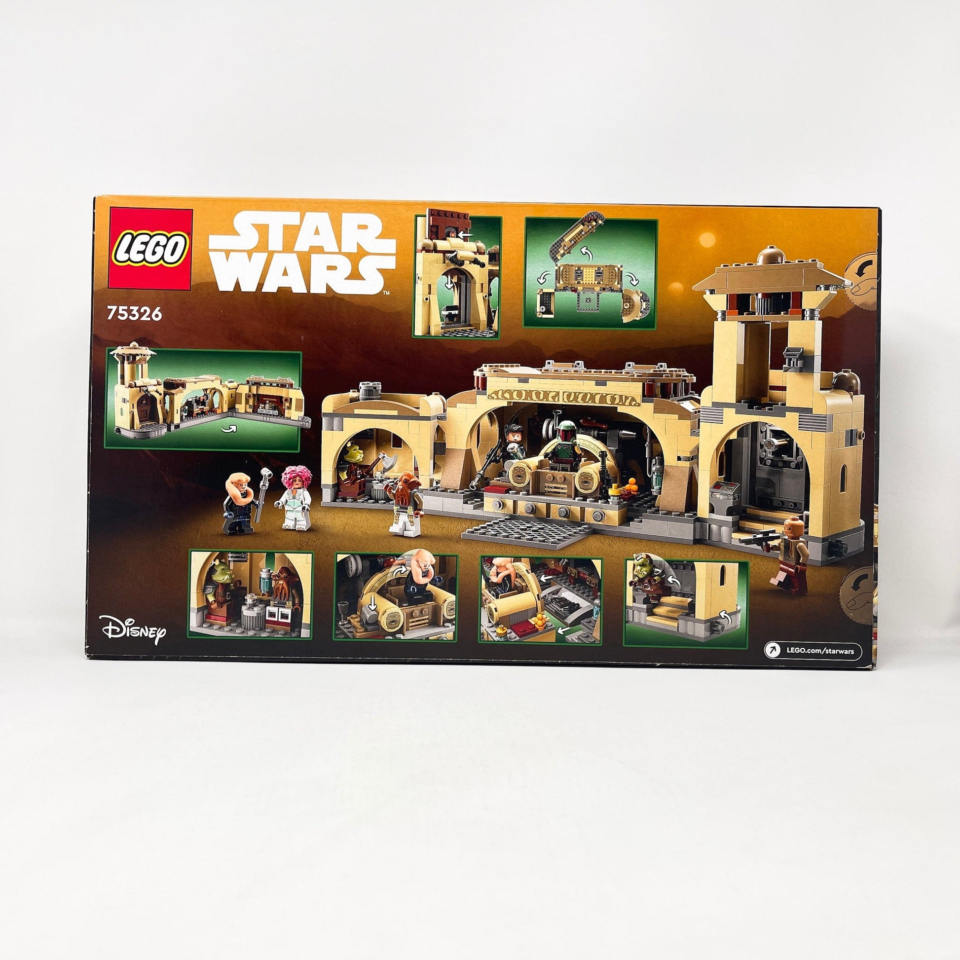 Vintage Lego Star Wars Lego Boxed Lego 75326 - Boba Fett's Throne Room - BOBF (Retired)