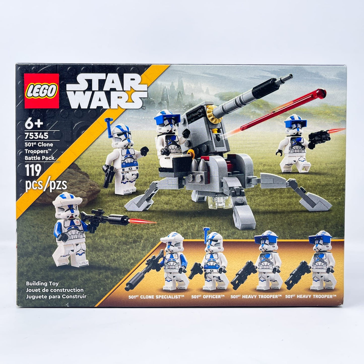 Vintage Lego Star Wars Lego Boxed Lego 75345 501st Clone Troopers Battle Pack (2023) - Sealed