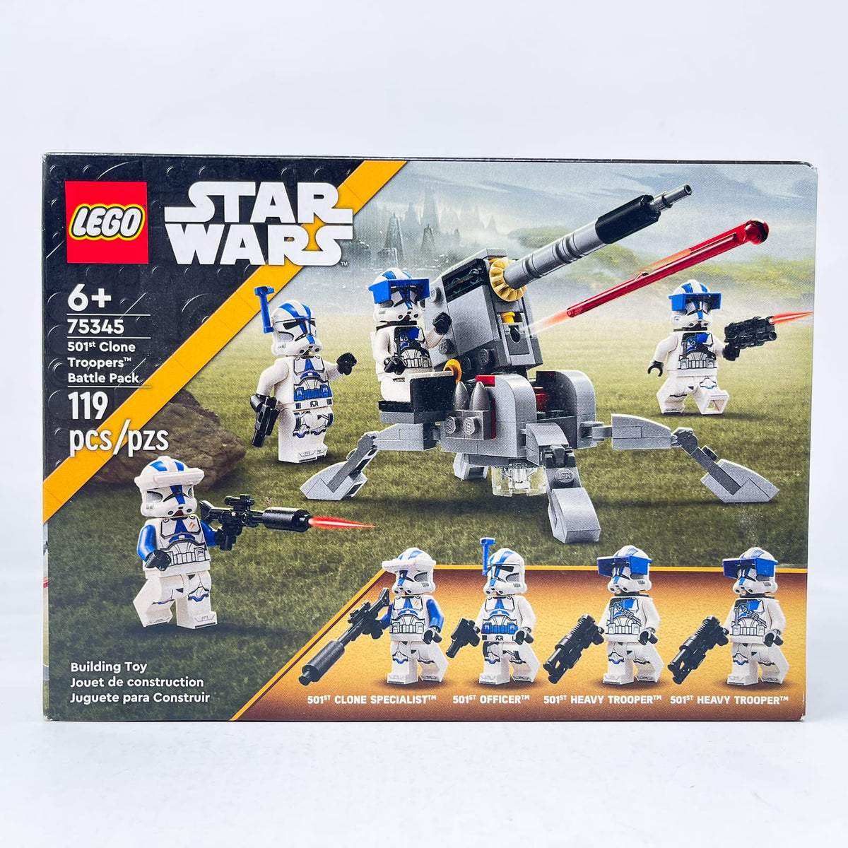 Vintage Lego Star Wars Lego Boxed Lego 75345 501st Clone Troopers Battle Pack (2023) - Sealed