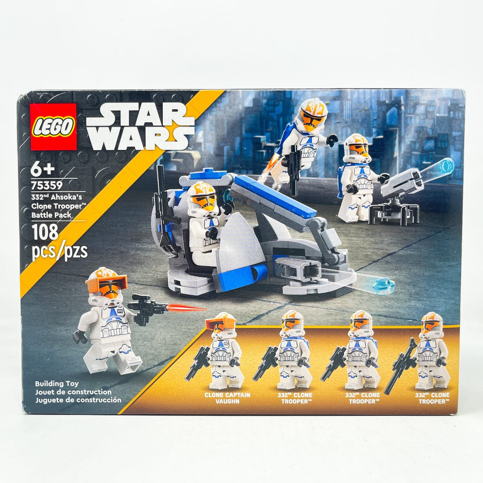 Vintage Lego Star Wars Lego Boxed Lego 75359  332nd Ahsoka's Clone Trooper Battle Pack (2023) - Sealed