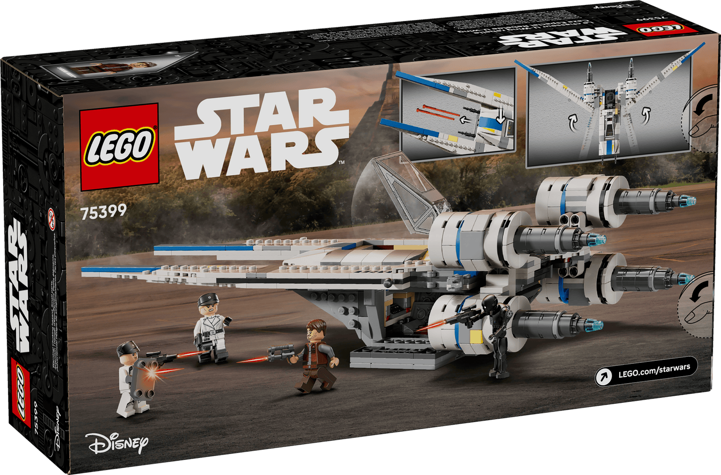 Vintage Lego Star Wars Lego Boxed Lego 75399 Rebel U-Wing Starfighter V39