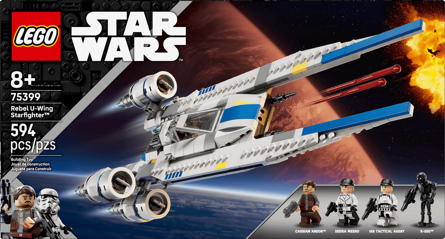 Vintage Lego Star Wars Lego Boxed Lego 75399 Rebel U-Wing Starfighter V39