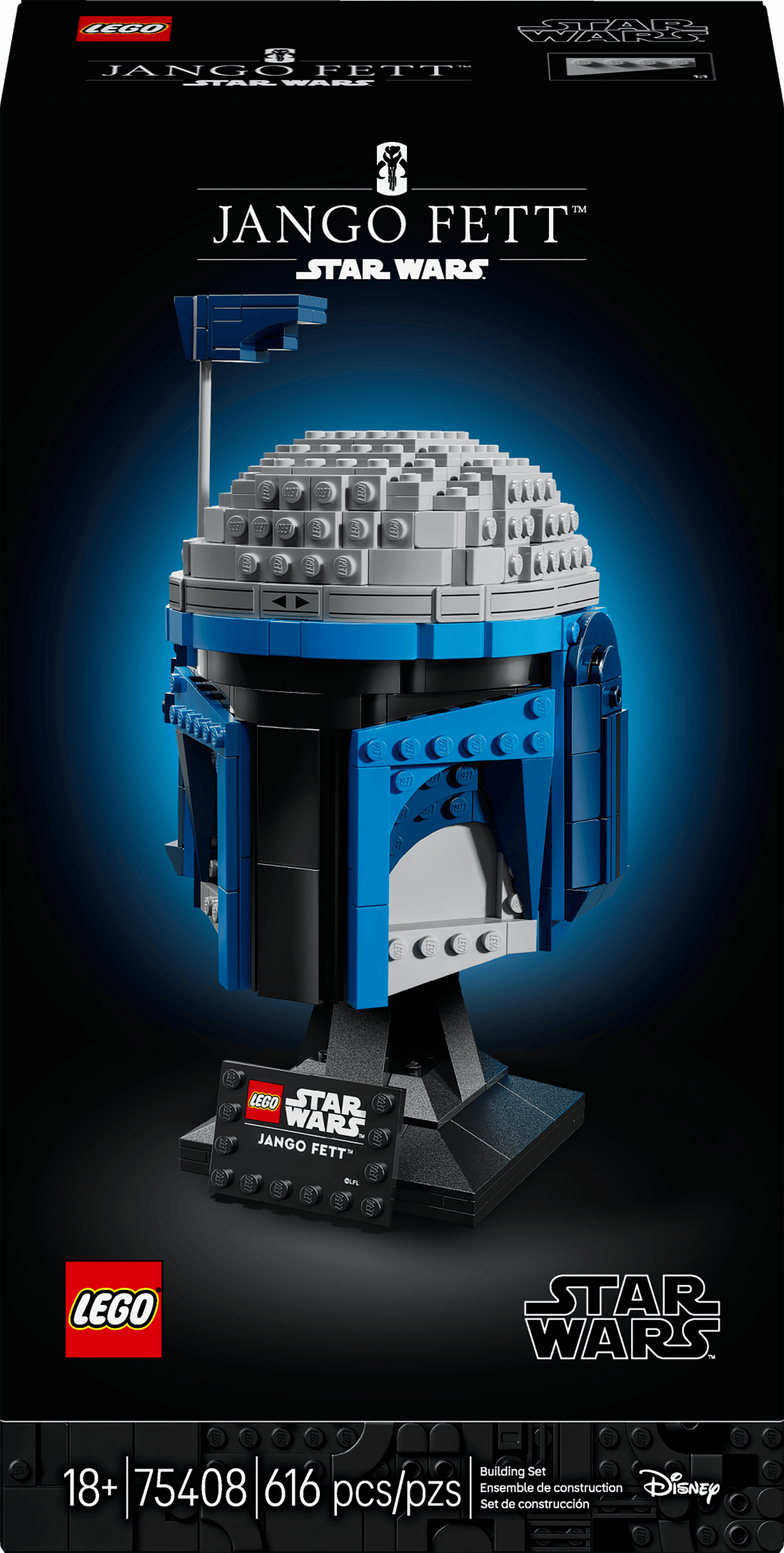 Vintage Lego Star Wars Lego Boxed Lego 75408  Jango Fett Helmet