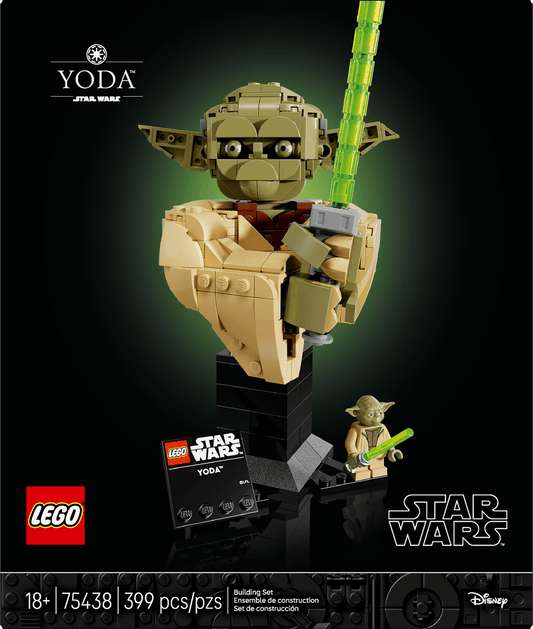 Vintage Lego Star Wars Lego Boxed Lego 75438  Yoda Bust