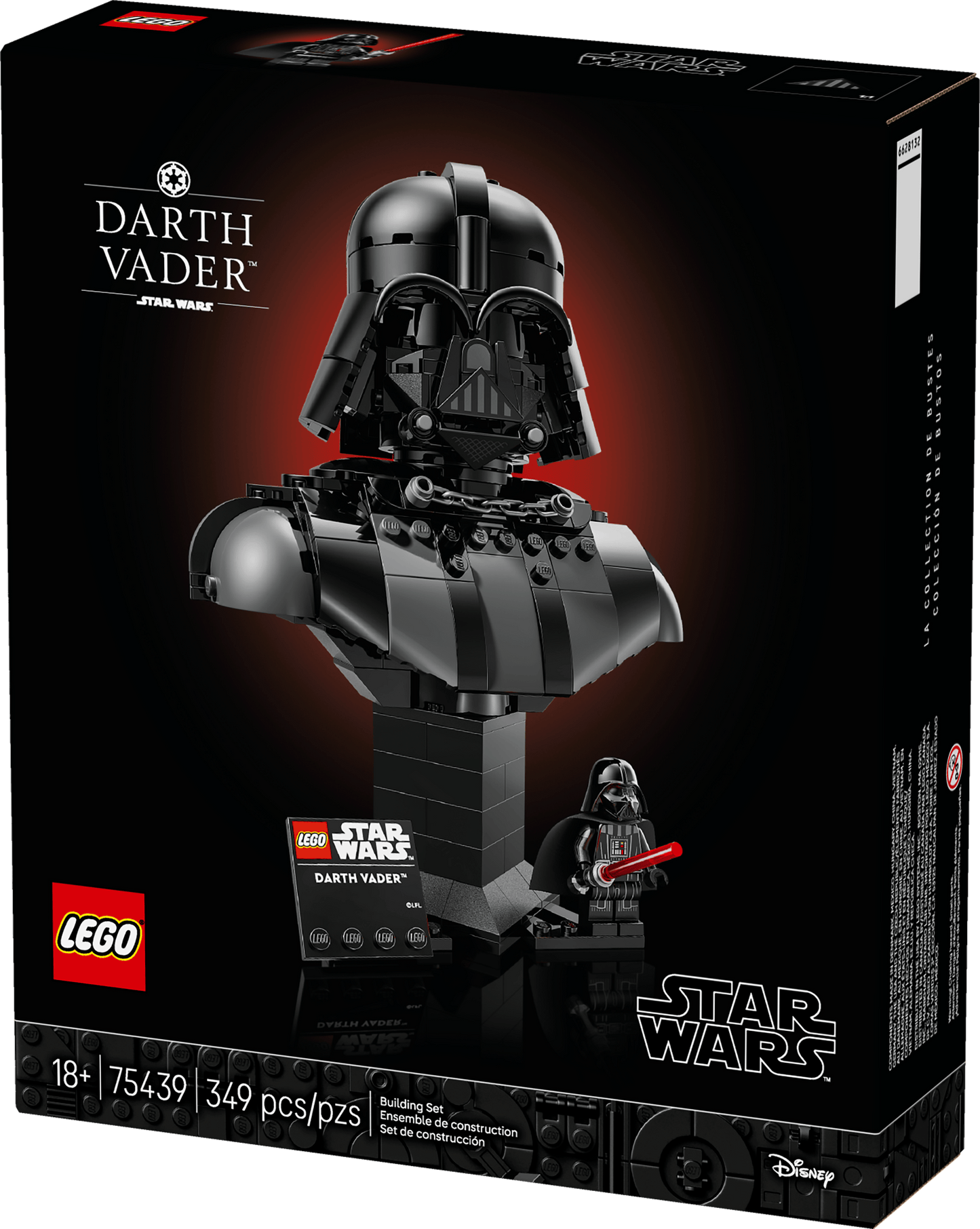 Vintage Lego Star Wars Lego Boxed Lego 75439  Darth Vader Bust