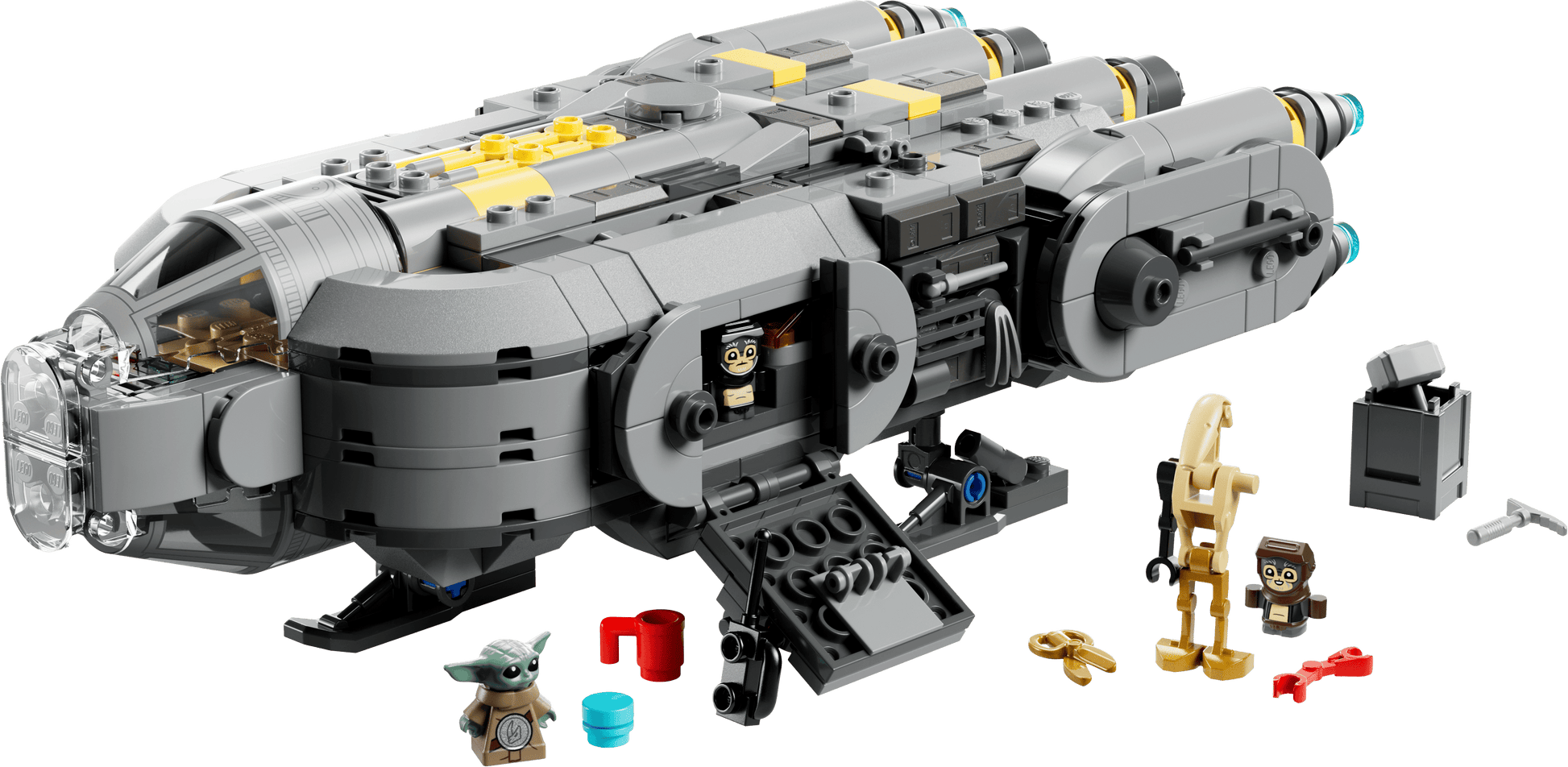 Vintage Lego Star Wars Lego Boxed Lego 75445  Anzellan Starship