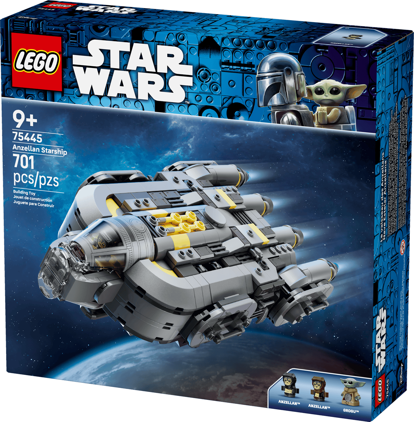 Vintage Lego Star Wars Lego Boxed Lego 75445  Anzellan Starship