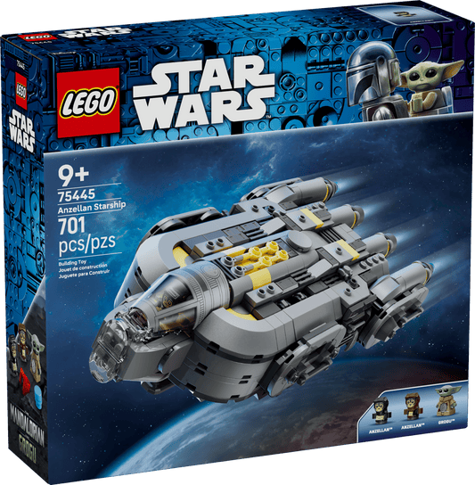 Vintage Lego Star Wars Lego Boxed Lego 75445  Anzellan Starship