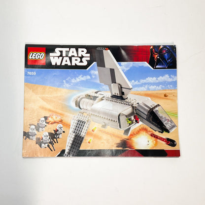 Vintage Lego Star Wars Lego Boxed Lego 7659 Imperial Landing Craft (2007 Retired) - Complete w/ Box