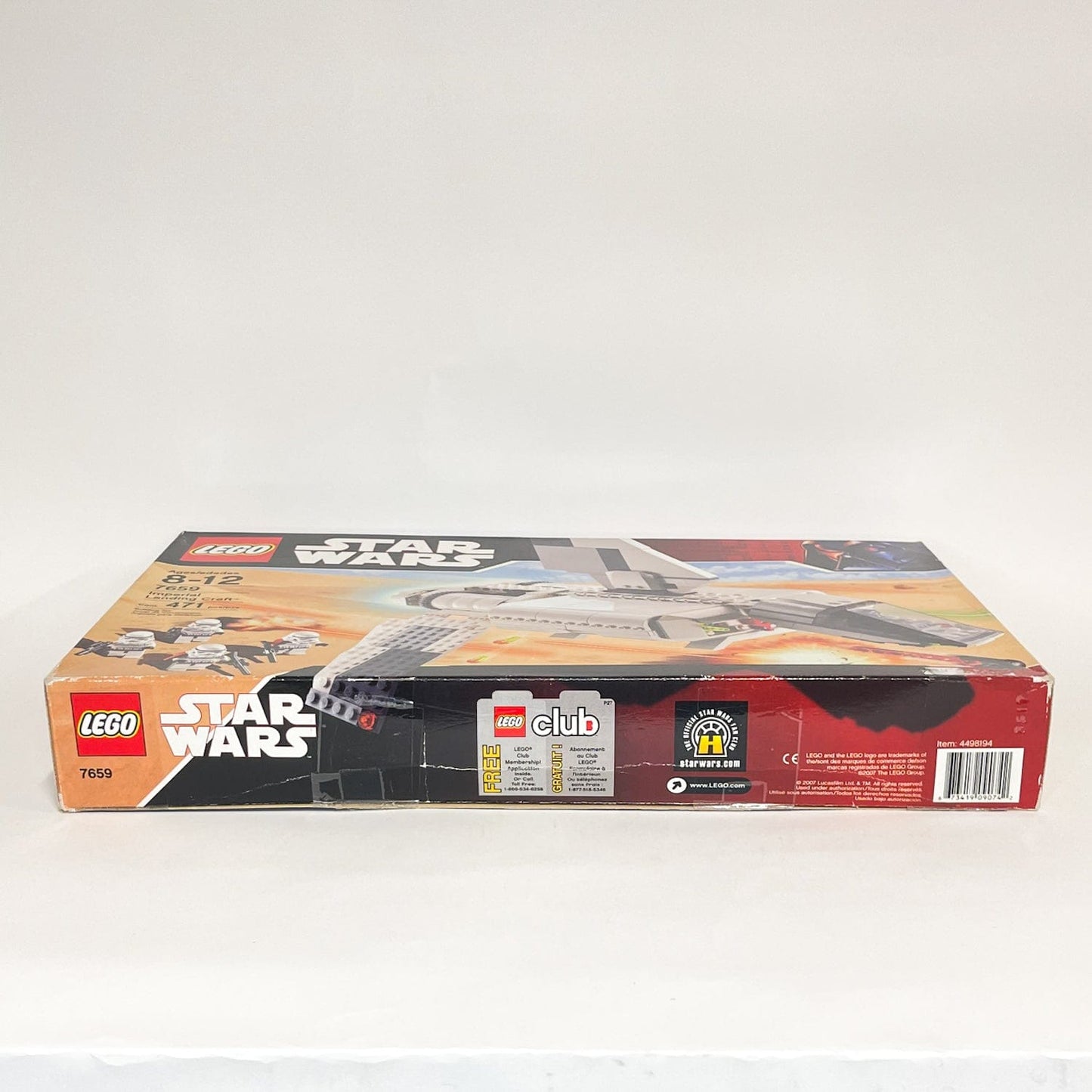 Vintage Lego Star Wars Lego Boxed Lego 7659 Imperial Landing Craft (2007 Retired) - Complete w/ Box