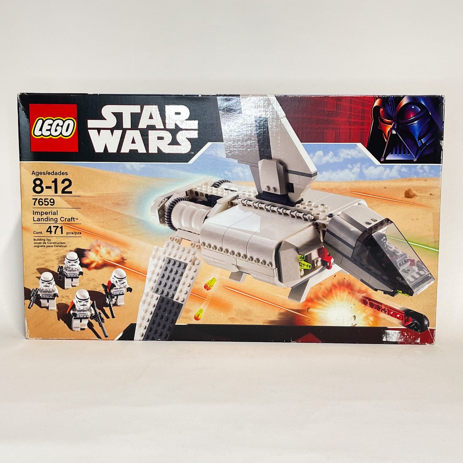 Vintage Lego Star Wars Lego Boxed Lego 7659 Imperial Landing Craft (2007 Retired) - Complete w/ Box