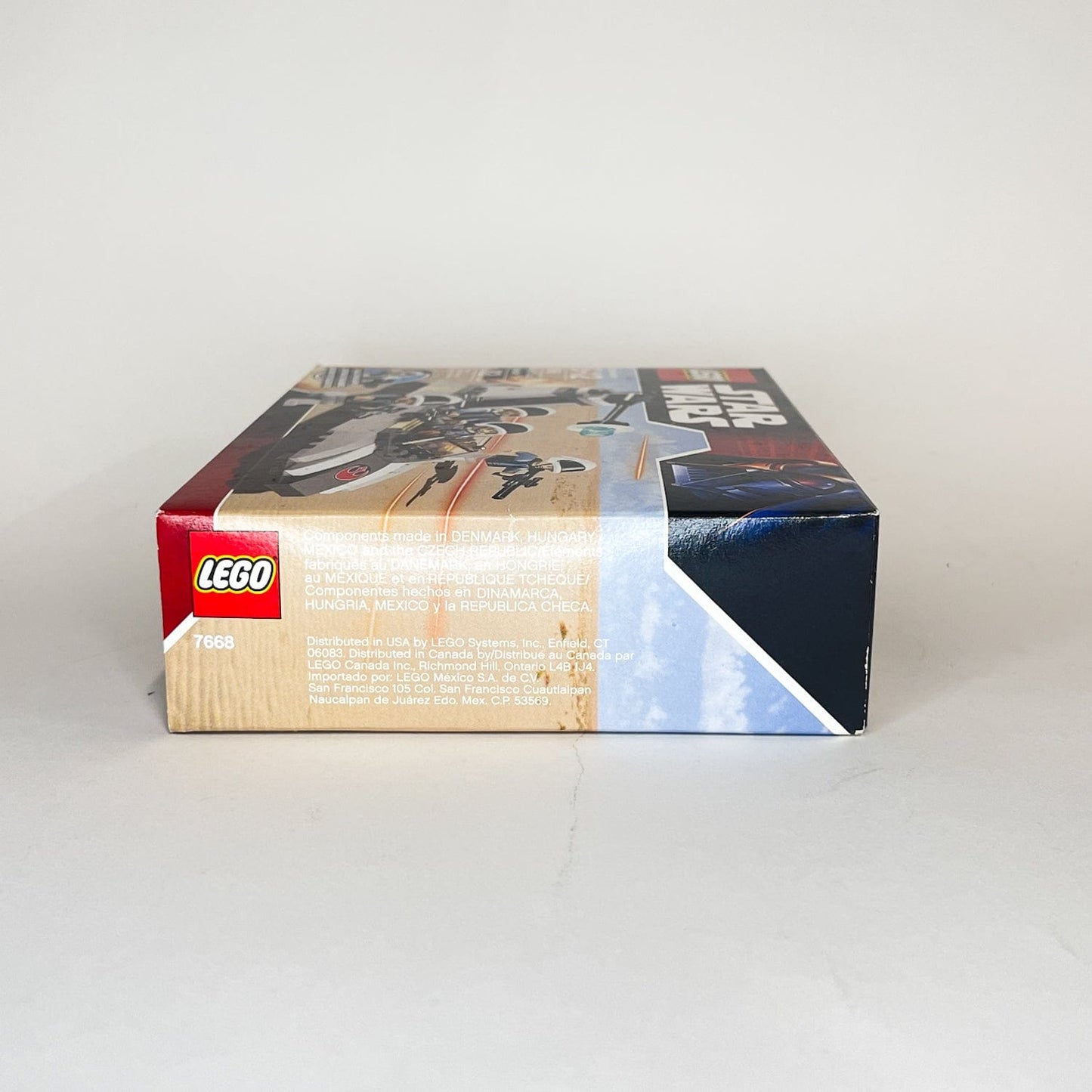 Vintage Lego Star Wars Lego Boxed Lego 7668 Rebel Scout Speeder (2008 Retired) - Complete w/ Box