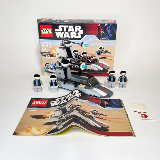 Vintage Lego Star Wars Lego Boxed Lego 7668 Rebel Scout Speeder (2008 Retired) - Complete w/ Box