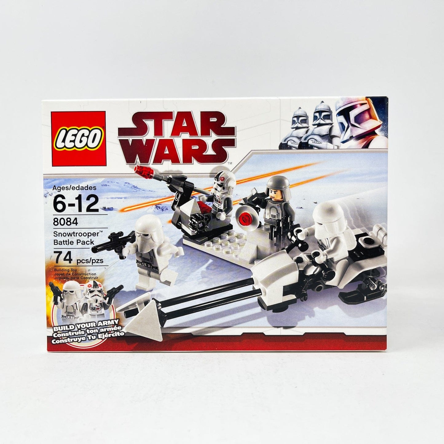 Vintage Lego Star Wars Lego Boxed Lego 8084 - Snowtrooper Battle Pack  (Retired) (2010)