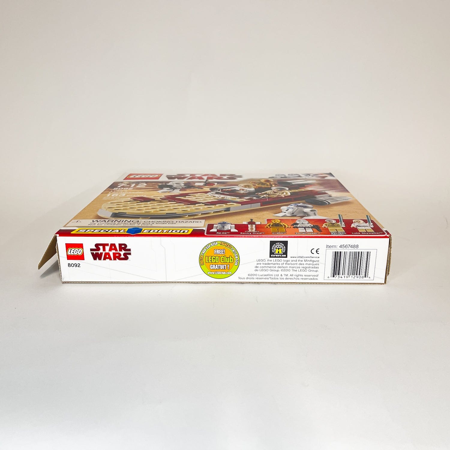 Vintage Lego Star Wars Lego Boxed Lego 8092 Luke's Landspeeder (2010 Retired) - Complete w/ Box