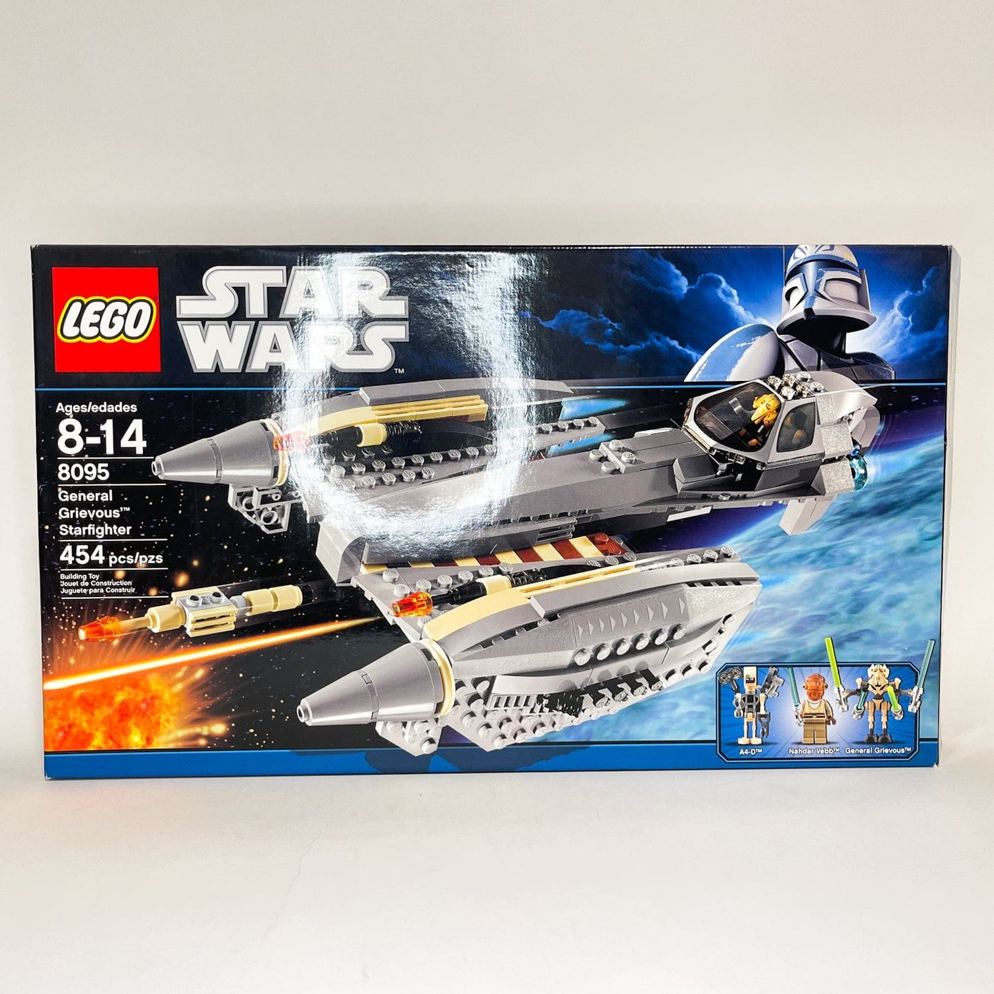 Vintage Lego Star Wars Lego Boxed Lego 8095 General Grievous' Starfighter (2010 Retired) - Complete w/ Box