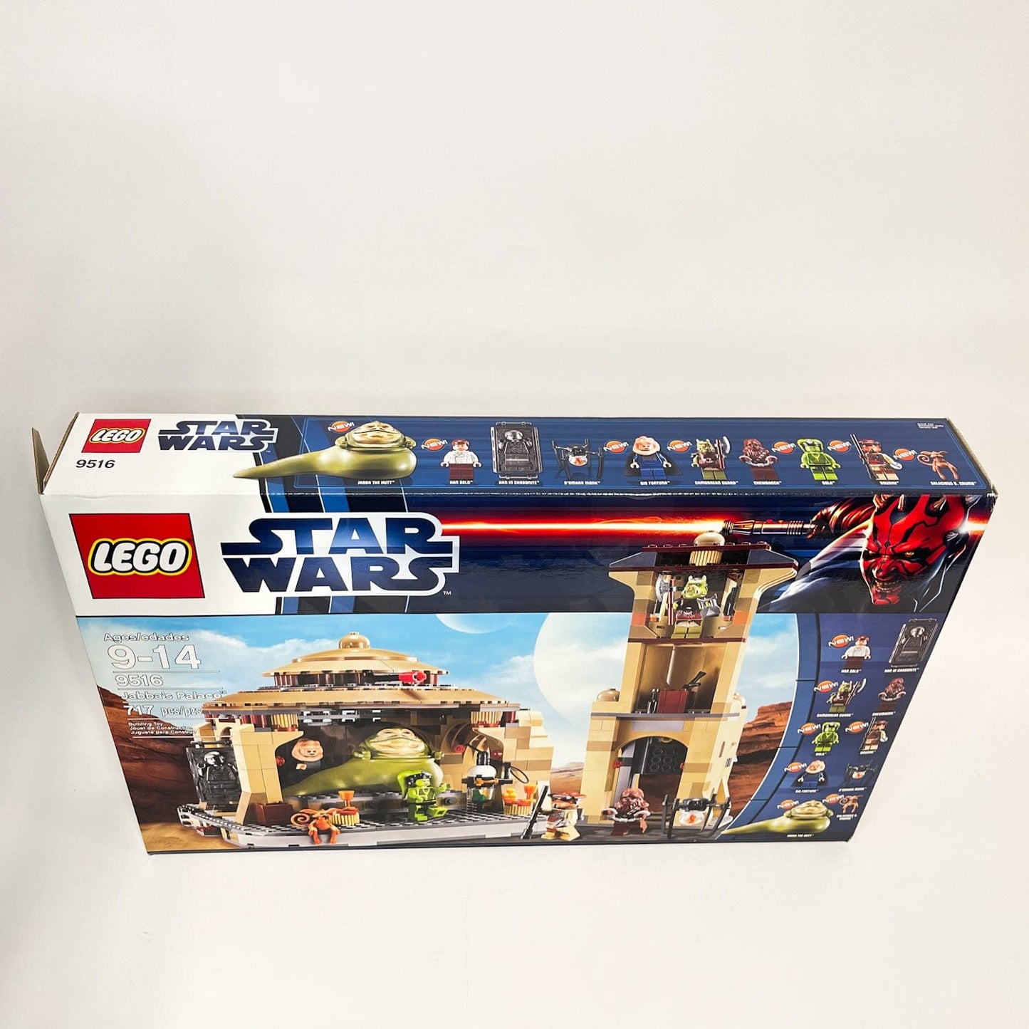 Vintage Lego Star Wars Lego Boxed Lego 9516 Jabba's Palace (2012 Retired) - Complete w/ Box