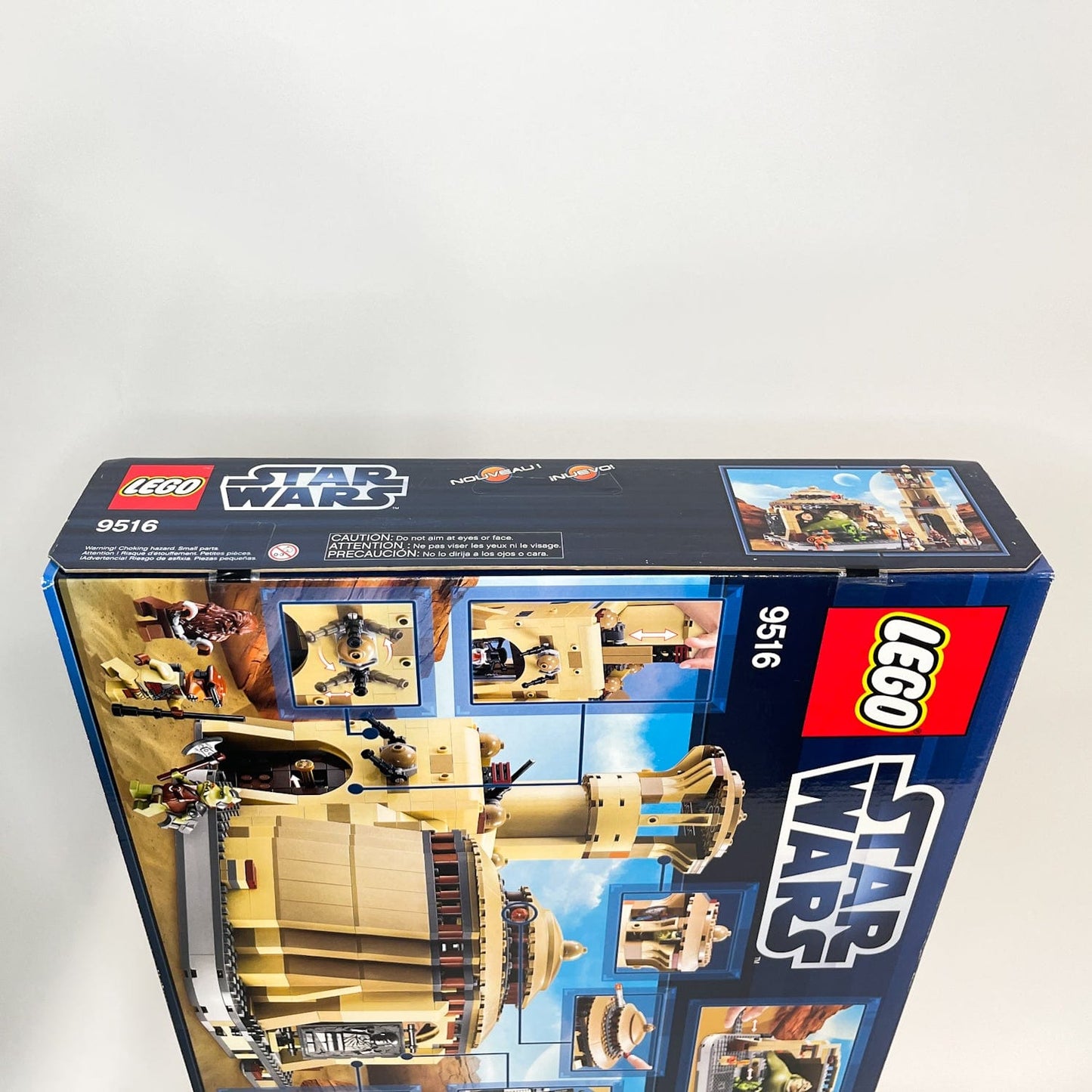 Vintage Lego Star Wars Lego Boxed Lego 9516 Jabba's Palace (2012 Retired) - Complete w/ Box