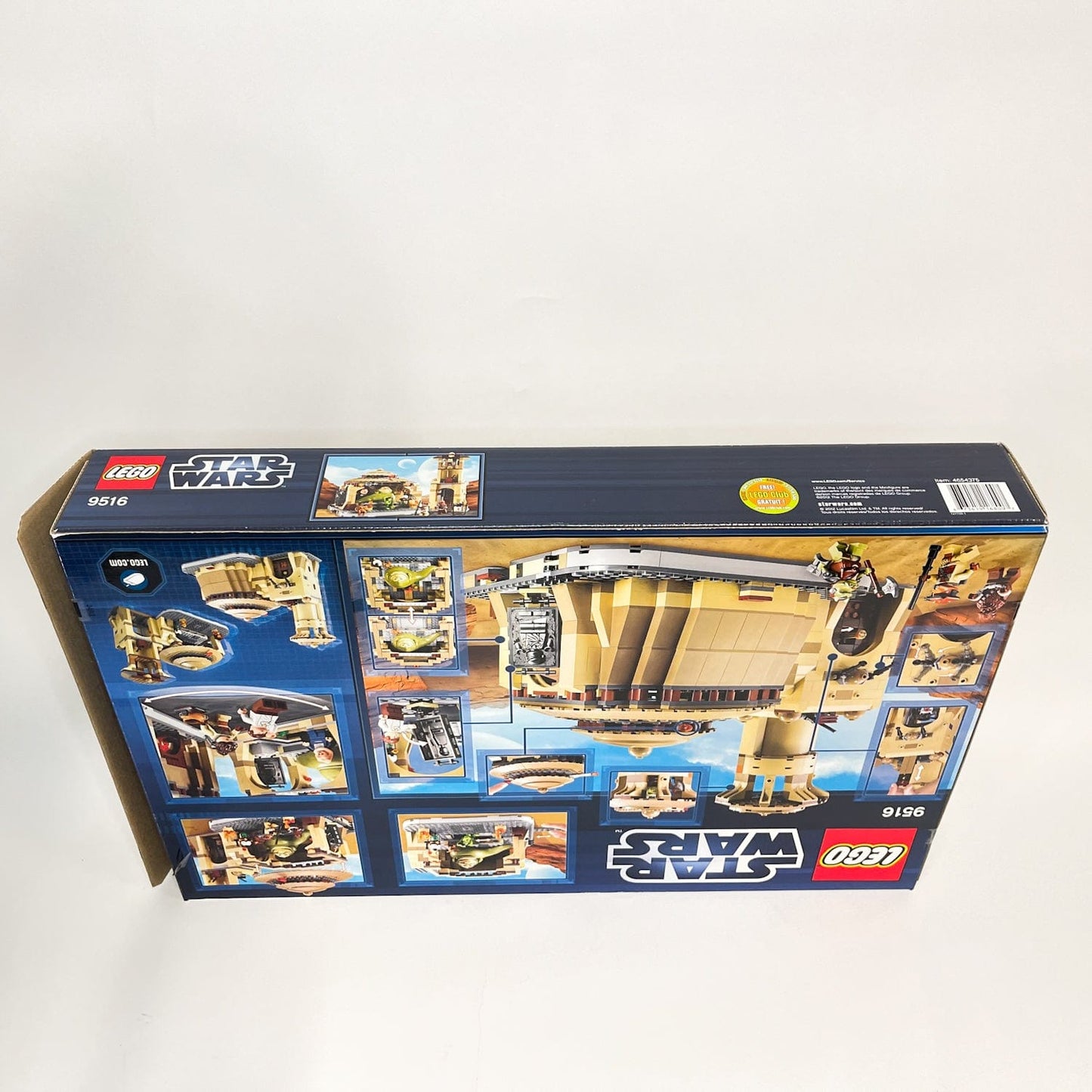 Vintage Lego Star Wars Lego Boxed Lego 9516 Jabba's Palace (2012 Retired) - Complete w/ Box