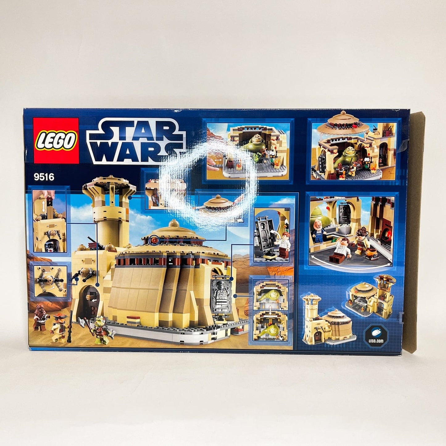 Vintage Lego Star Wars Lego Boxed Lego 9516 Jabba's Palace (2012 Retired) - Complete w/ Box