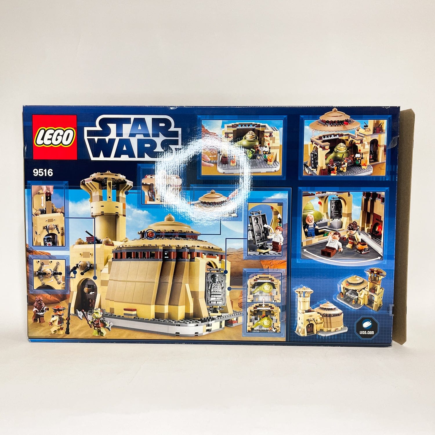 Vintage Lego Star Wars Lego Boxed Lego 9516 Jabba's Palace (2012 Retired) - Complete w/ Box