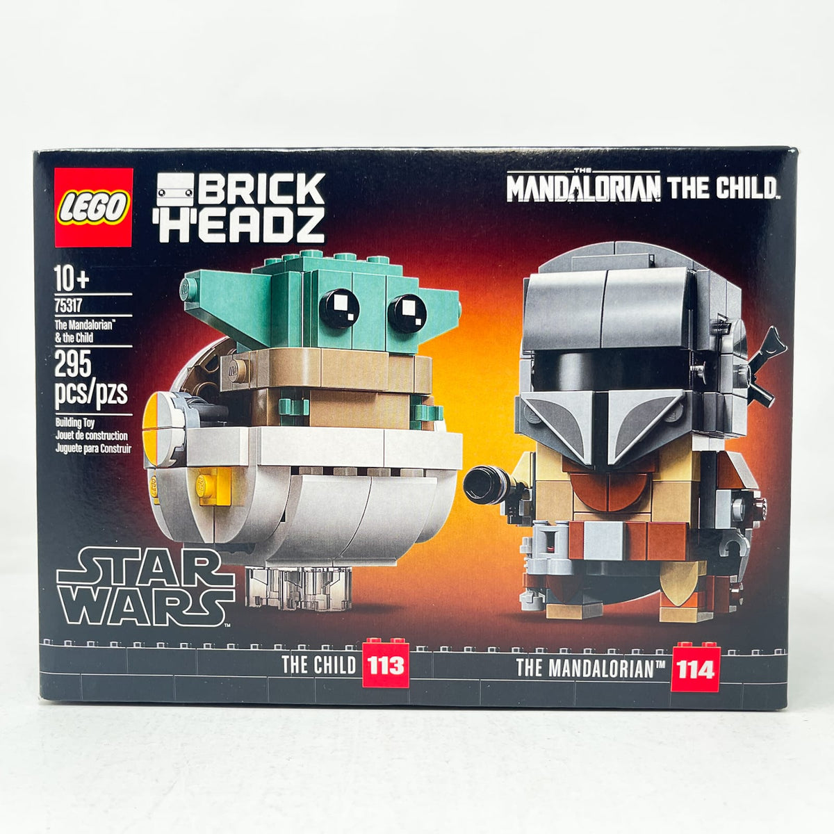 Vintage Lego Star Wars Lego Boxed The Mandalorian & The Child – LEGO Star Wars BrickHeadz Set #75317