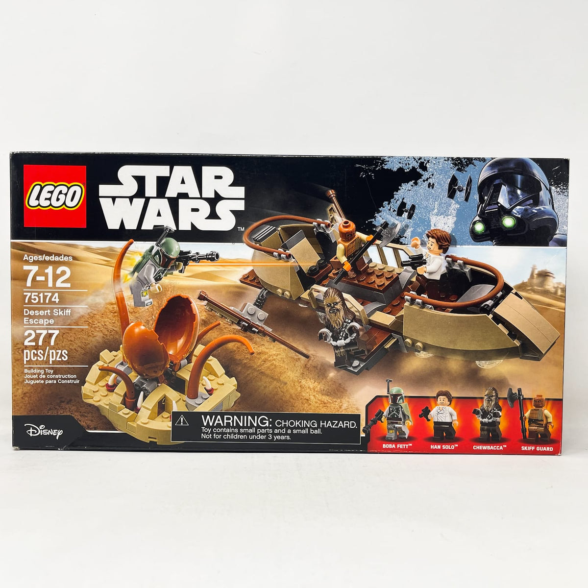 Vintage Lego Star Wars Lego Desert Skiff Escape 75174 - LEGO Star Wars (2017, Retired) - Loose Complete w/ Box