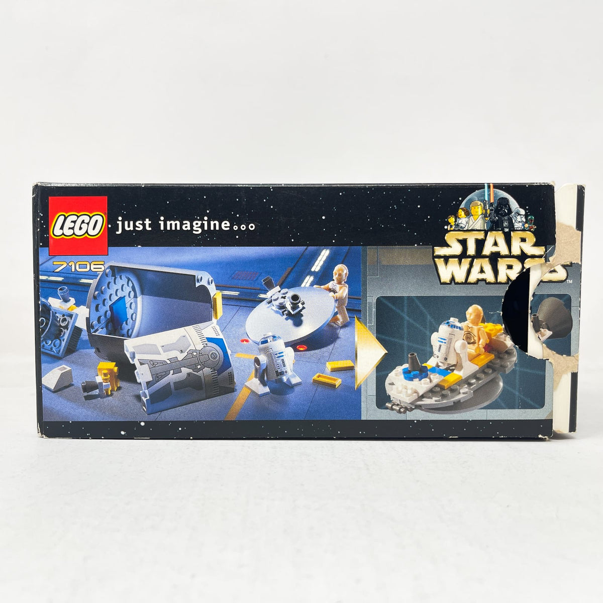 Vintage Lego Star Wars Lego Droid Escape 7106 - LEGO Star Wars (2001, Retired) - Complete in Open Box