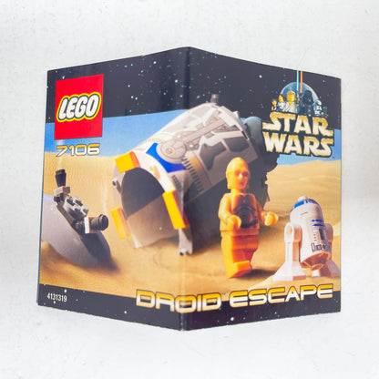 Vintage Lego Star Wars Lego Droid Escape 7106 - LEGO Star Wars (2001, Retired) - Complete in Open Box