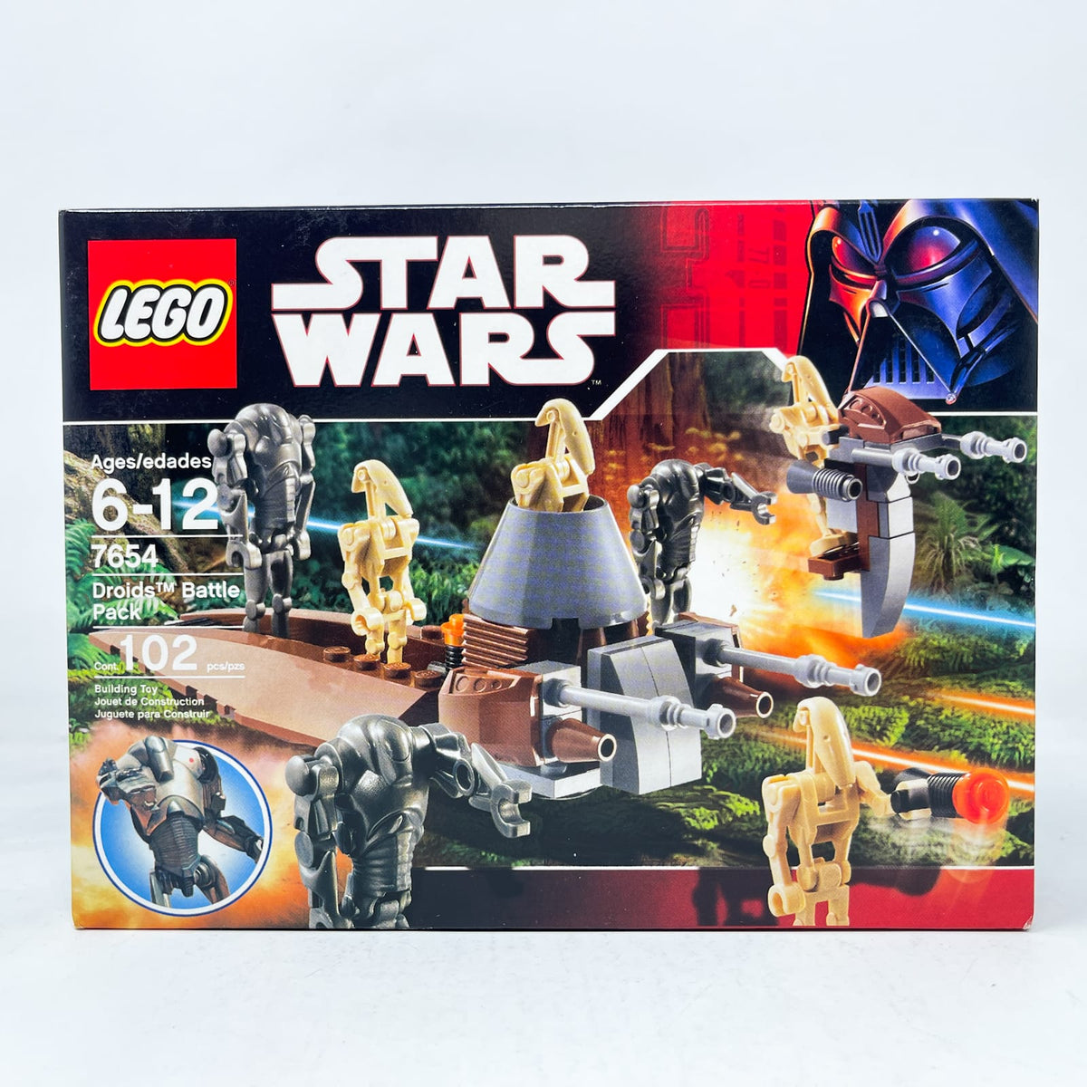 Vintage Lego Star Wars Lego Droids Battle Pack 7654 - LEGO Star Wars (2007, Retired) - Sealed