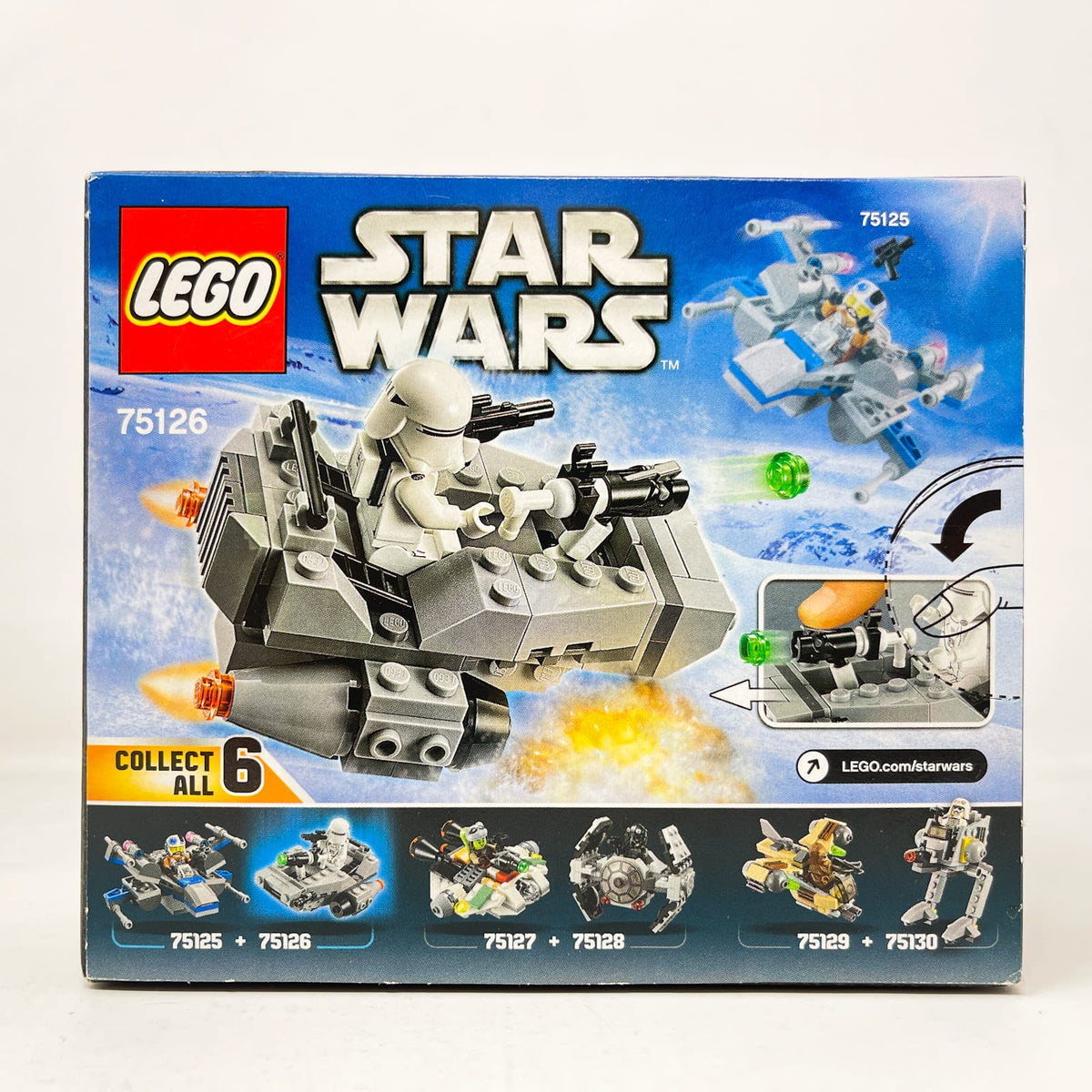 Vintage Lego Star Wars Lego First Order Snowspeeder 75126 - LEGO Star Wars (2016) - Sealed