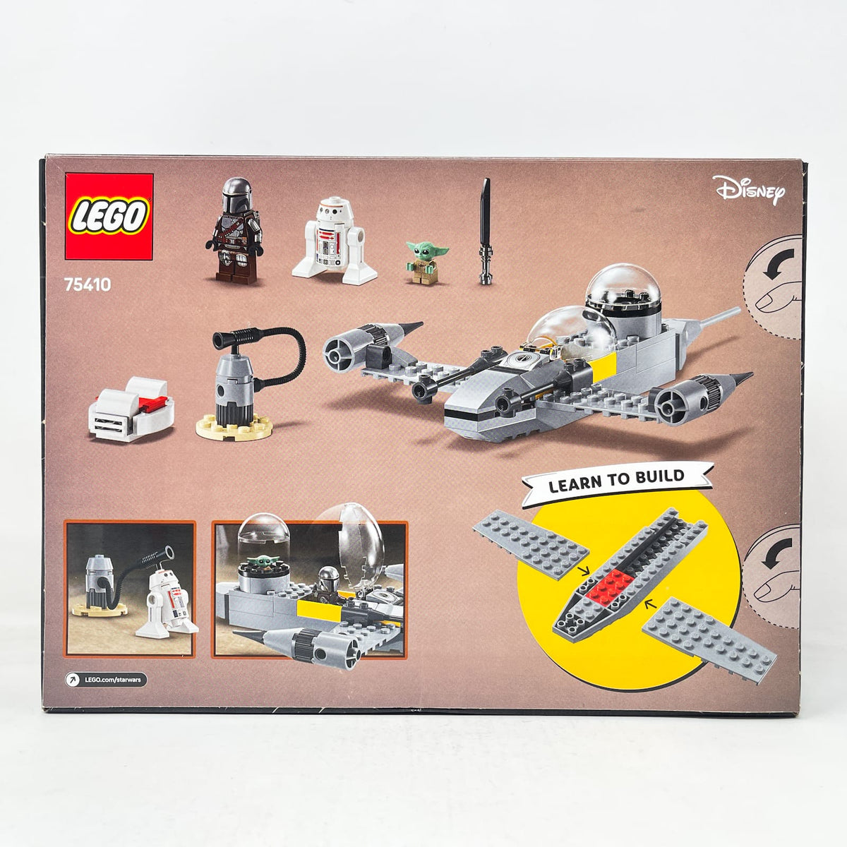 Vintage Lego Star Wars Lego Mando and Grogu’s N-1 Starfighter 75410 - LEGO Star Wars (2025) - Sealed