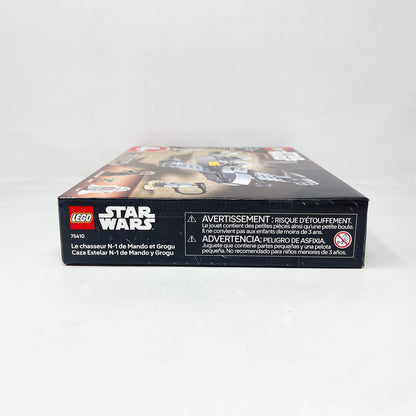 Vintage Lego Star Wars Lego Mando and Grogu’s N-1 Starfighter 75410 - LEGO Star Wars (2025) - Sealed