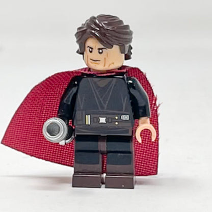 Vintage Lego Star Wars Lego Minifigure Anakin Skywalker (Sith Face, Cape) - SW0419 - Lego Star Wars Minifigure