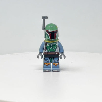 Vintage Lego Star Wars Lego Minifigure Boba Fett (Head Beard Stubble) - SW0396 - Lego Star Wars Minifigure